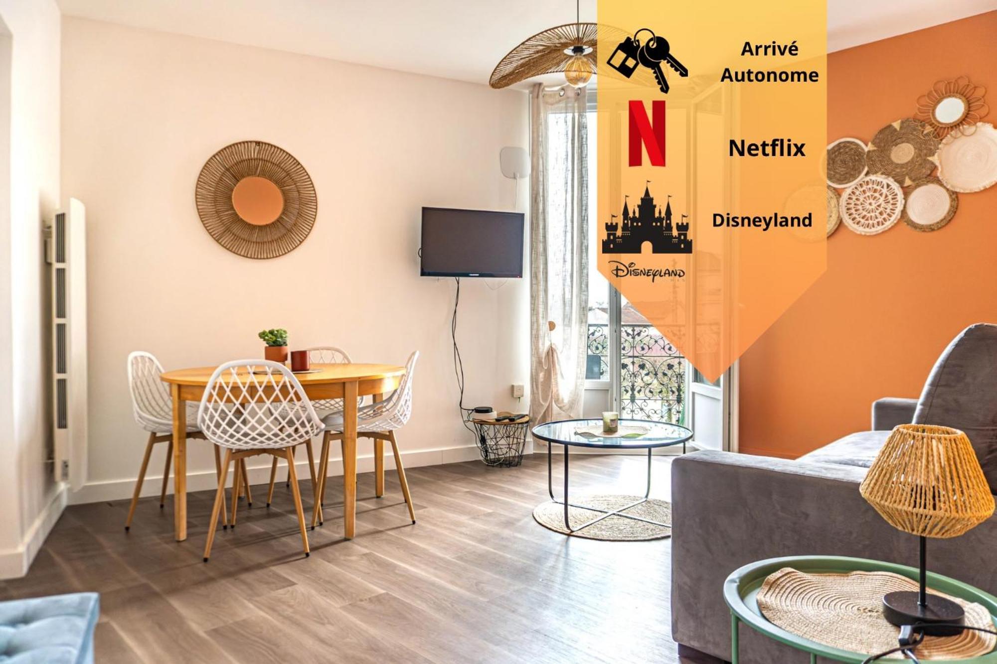 Appartement Elegant Proche De Disneyland Paris Vaires-sur-Marne Eksteriør billede